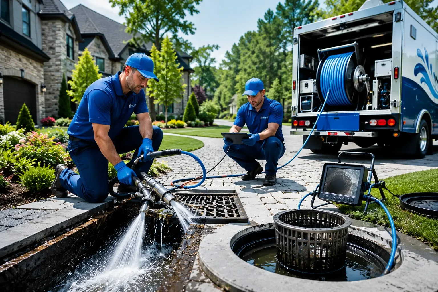 Local outdoor drain cleaning professionals in Alhambra, CA